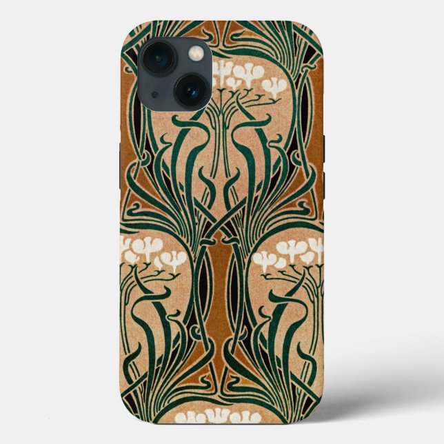 Coques Case-Mate iPhone Motif Art Nouveau #9 (Verso)