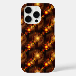 Coque iPhone 16 Pro Motif artistique abstrait élégant boho moderne en