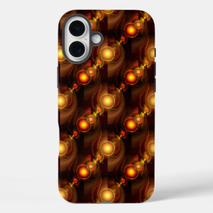 Coque Pour iPhone 16 Plus Motif artistique abstrait élégant boho moderne en