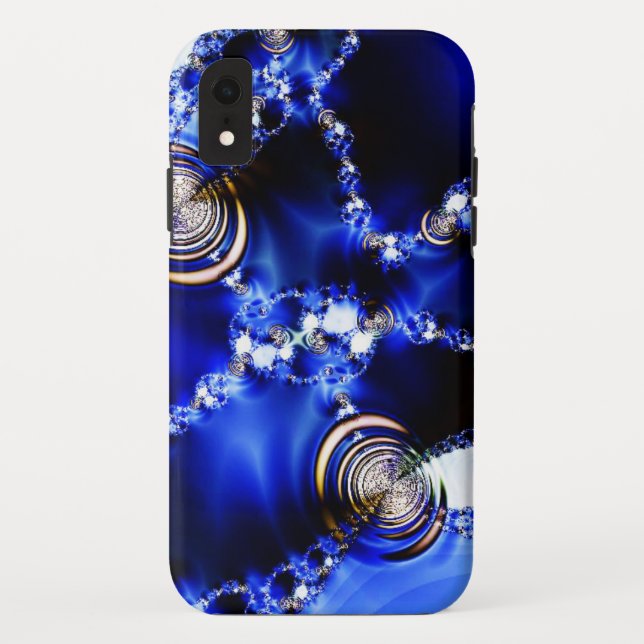 Coques Case-Mate iPhone Motif Artistique Bleu Cool Avec Un Peu De Boule ! (Dos)