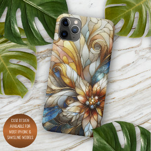 Case-Mate iPhone Case Motif artistique de mosaïque florale en verre colo
