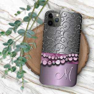 Case-Mate iPhone Case Motif artistique en argent antique personnalisé su