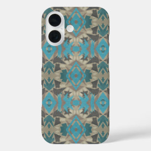 Coque Pour iPhone 16 Motif artistique et couleurs du sud-ouest américai