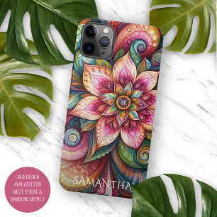 Case-Mate iPhone Case Motif artistique fleuri paisley coloré et funky