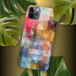 Case-Mate iPhone Case Motif artistique mosaïque bleu jaune orange rose v