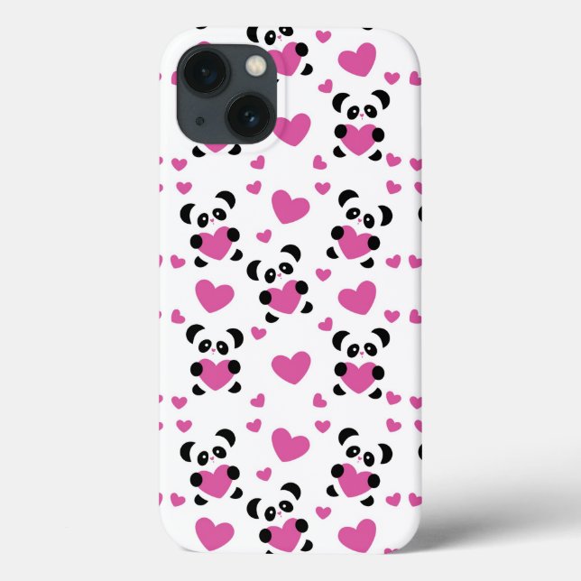 Coques Case-Mate iPhone Motif au jour de l'amour (Verso)