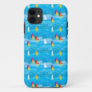 Case-Mate iPhone Case Motif au néon de yacht
