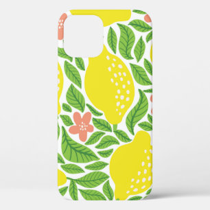 Case-Mate iPhone Case Motif aux fruits de citron. Pâte d'agrumes d'été t