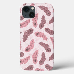 Coque Case-Mate iPhone motif aux plumes de paons