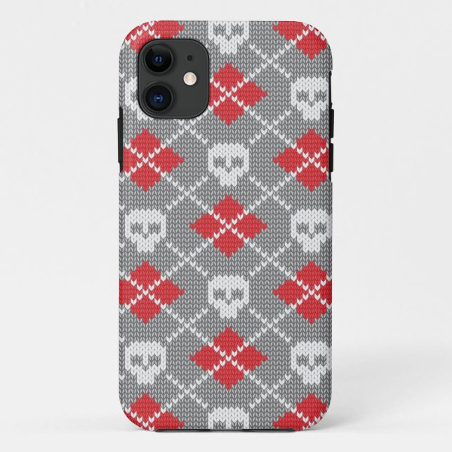 Coques Case-Mate iPhone Motif avec crâne (Dos)