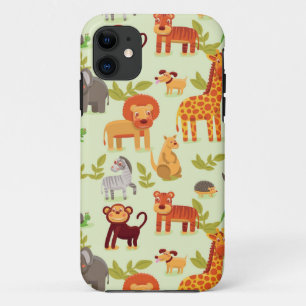 Coques Pour iPhone Motif avec des animaux de bande dessinée