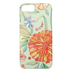Coques Pour iPhone Motif avec des asters