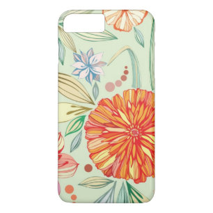 Coque iPhone 7 Plus Motif avec des asters