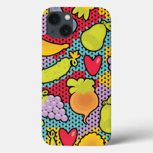 Coque Case-Mate iPhone Motif avec des fruits et légumes