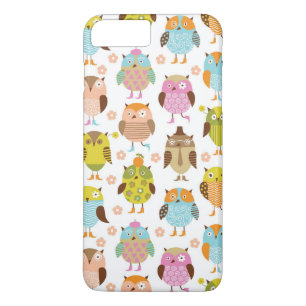 Coque iPhone 8 Plus/7 Plus motif avec des oiseaux