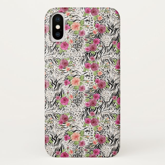 Coques Case-Mate iPhone Motif avec des posters de animaux (Dos)
