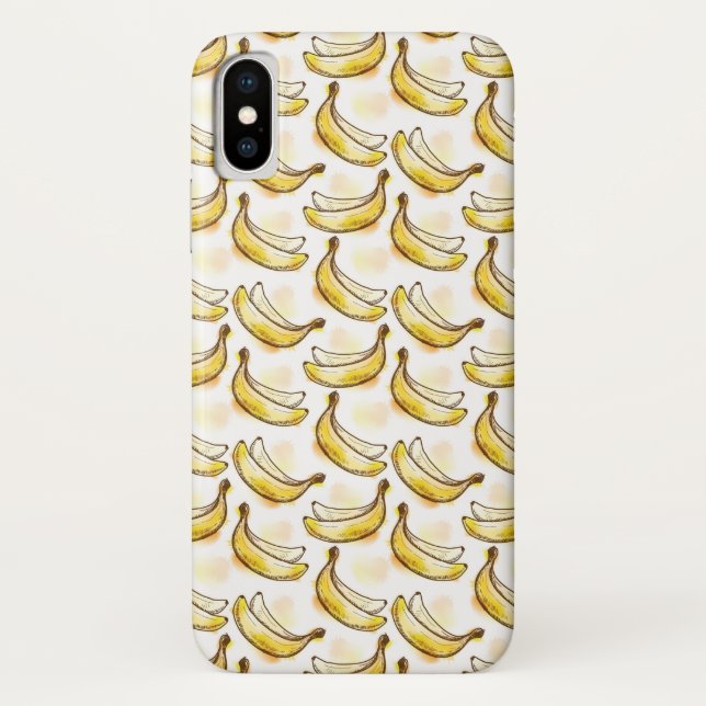 Coques Case-Mate iPhone Motif avec la banane (Dos)