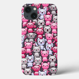 Etui iPhone Case-Mate motif avec les chats mignons 2 de griffonnage de