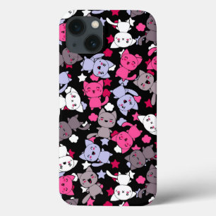 Etui iPhone Case-Mate motif avec les chats mignons 3 de griffonnage de