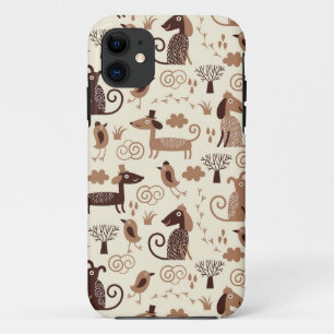 Etui iPhone Case-Mate motif avec les chiens mignons