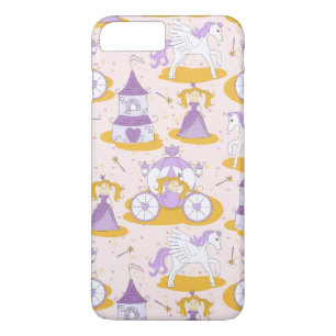 Coque iPhone 8 Plus/7 Plus motif avec une princesse