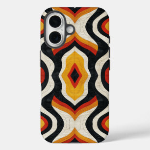 Coque Pour iPhone 16 Motif aztèque coloré