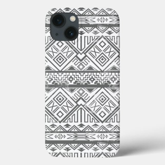 Coques Case-Mate iPhone Motif aztèque géométrique Abstrait 2 (Verso)