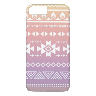 Coque iPhone 7 Plus Motif aztèque tribal d'ombre