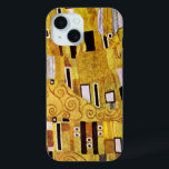 Coque Pour iPhone 15 Motif baiser de Gustav Klimt, Art Nouveau<br><div class="desc">The Kiss (détail motif) de Gustav Klimt est une peinture de Symbolisme de l'époque victorienne d'art vintage. Ce détail est tiré d'une peinture d'amour et de romantisme mettant en scène un couple romantique aux différentes nuances d'or, de symboles et de motifs, partageant un baiser contre un arrière - plan en...</div>
