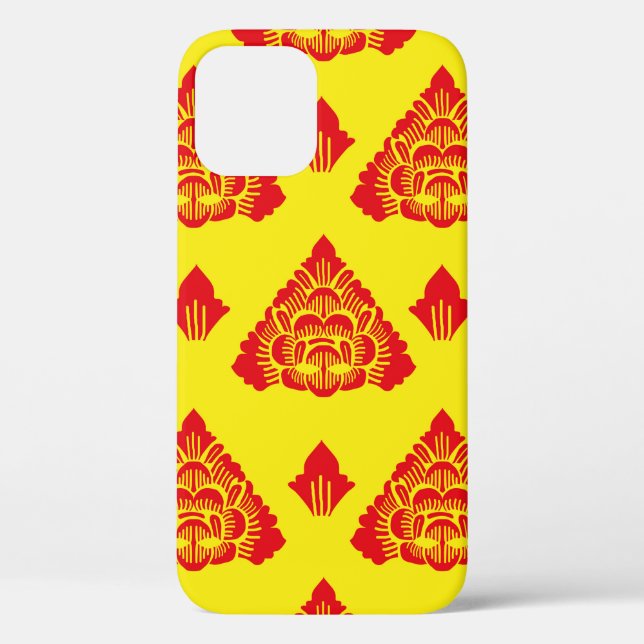 Coques Case-Mate iPhone Motif Bali, Indonésie. aux couleurs modernes. Vint (Verso)