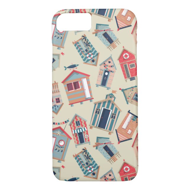 Coques Case-Mate iPhone Motif Beach Hut (Dos)