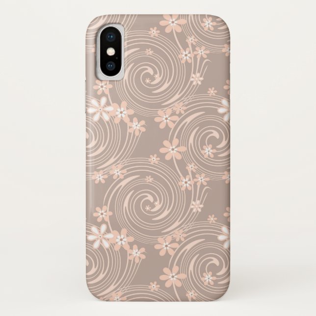 Coques Case-Mate iPhone Motif beige (Dos)