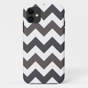 Etui iPhone Case-Mate Motif blanc et gris Chevron Zigzap