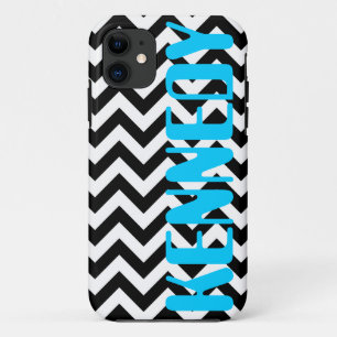 Etui iPhone Case-Mate Motif blanc noir de Chevron