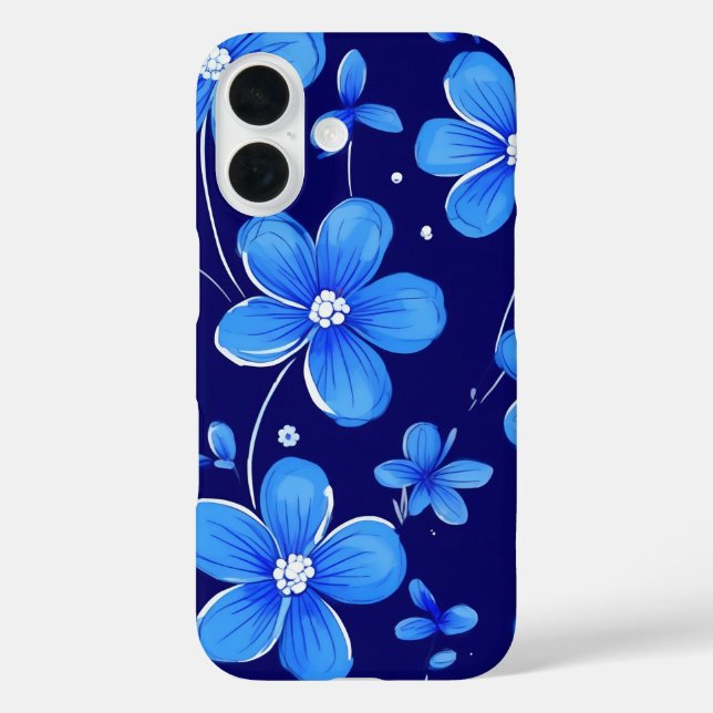 Coques Case-Mate iPhone motif bleu (Verso)