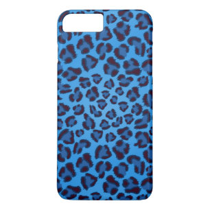 Etui iPhone Case-Mate motif bleu de texture de léopard
