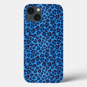 Etui iPhone Case-Mate motif bleu de texture de léopard