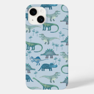 Coque Case-Mate iPhone Motif bleu Dinosaur
