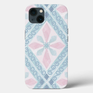 Case-Mate iPhone Case motif bleu en forme de diamant
