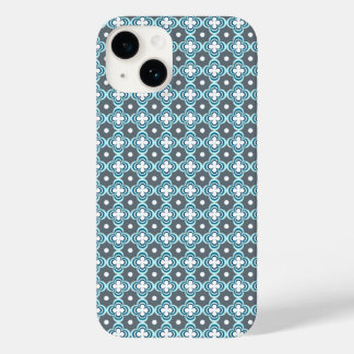 Coque Case-Mate iPhone Motif bleu et gris