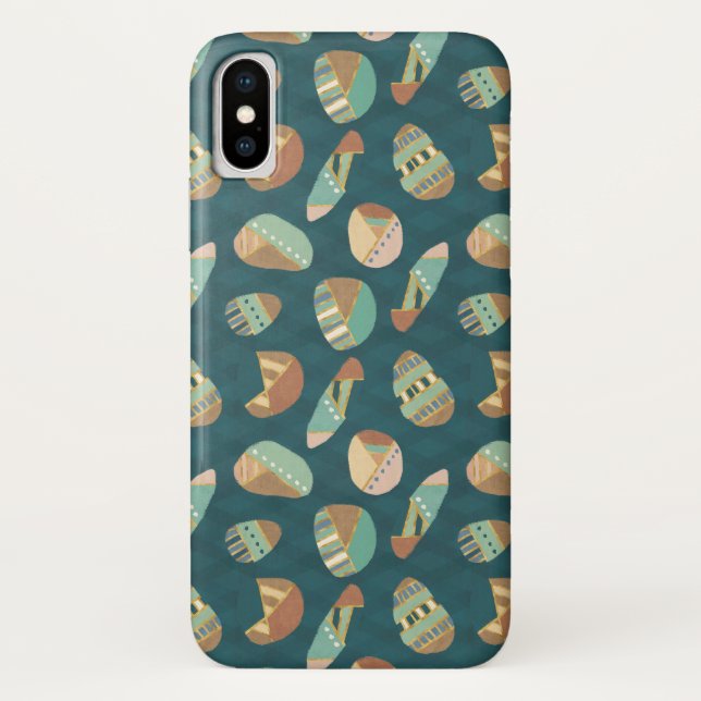 Coques Case-Mate iPhone Motif bleu extérieur d'étape | de Geo (Dos)
