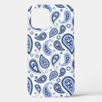 Motif Blue Paisley