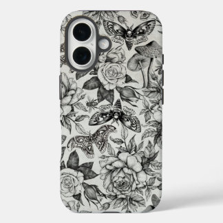 Coque Pour iPhone 16 Motif botanique