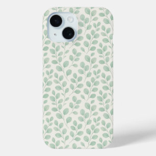 Coque Case-Mate iPhone Motif botanique d'eucalyptus