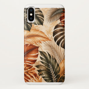 Case-Mate iPhone Case Motif botanique tropical Monstera d'automne