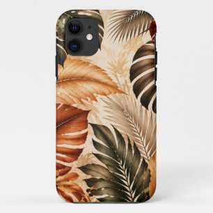 Case-Mate iPhone Case Motif botanique tropical Monstera d'automne