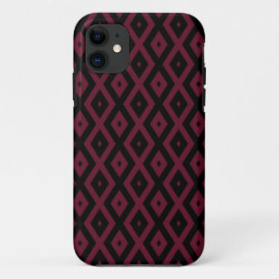 Case-Mate iPhone Case Motif bourguignon et diamant noir
