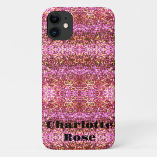 Case-Mate iPhone Case Motif brillant argent rose or brillant