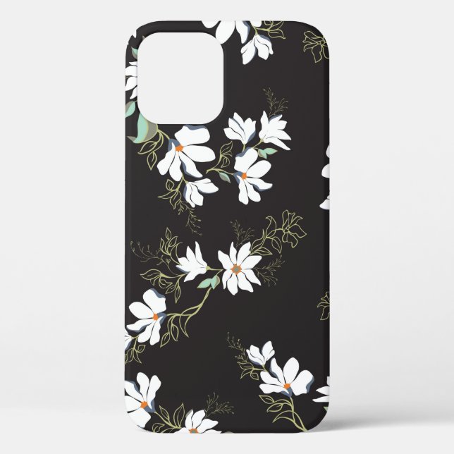 Coques Case-Mate iPhone Motif brillant Magnolia (Verso)