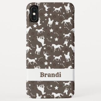 Case-Mate iPhone Case Motif Brown Western Horse Customisé